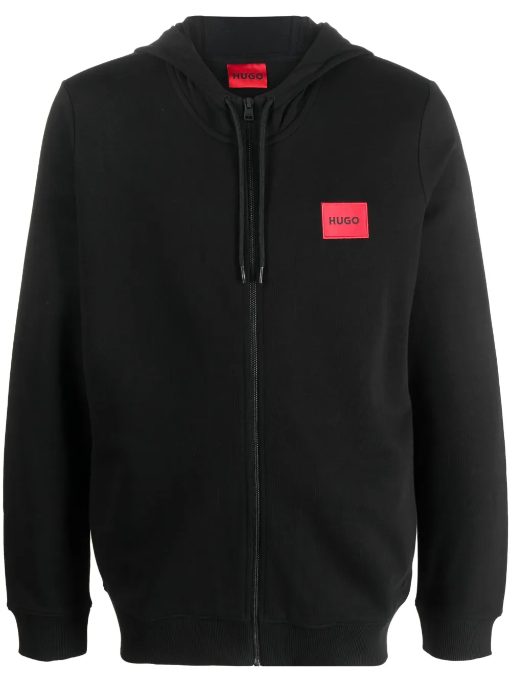 Худи с нашивкой-логотипом HUGO, черный
Худи с нашивкой-логотипом HUGO, черный