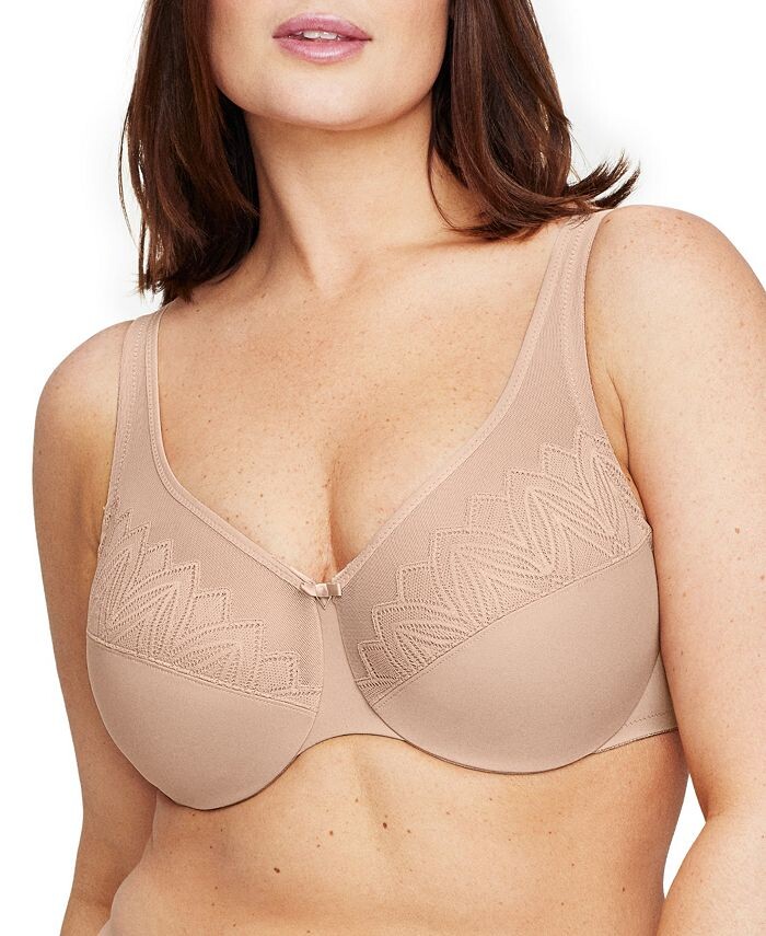 Бюстгальтер на косточках для полной фигуры больших размеров Wonder Wire Minimizer, 9003 Glamorise, тан/бежевый
Бюстгальтер на косточках для полной фигуры больших размеров Wonder Wire Minimizer, 9003 Glamorise, тан/бежевый