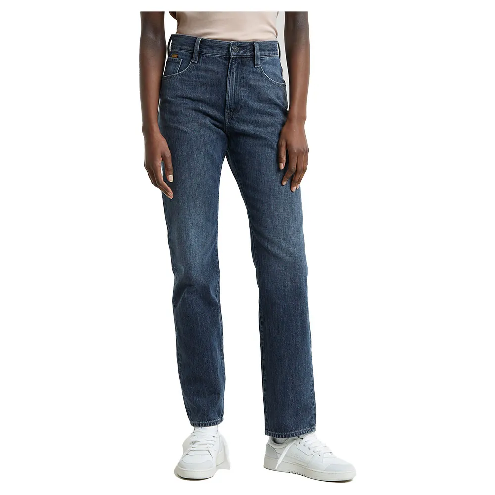 Джинсы G-Star Viktoria High Straight, синий
Джинсы G-Star Viktoria High Straight, синий