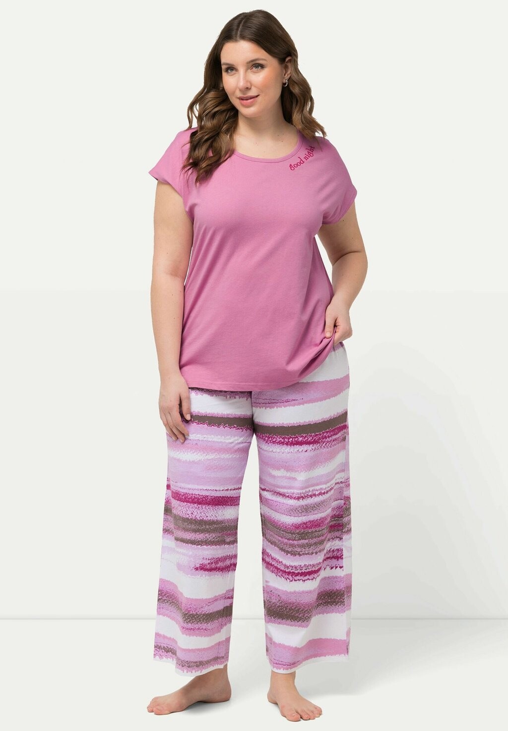 Пижама HORIZON WIDE LEG Ulla Popken, светло-розовый
Пижама HORIZON WIDE LEG Ulla Popken, светло-розовый