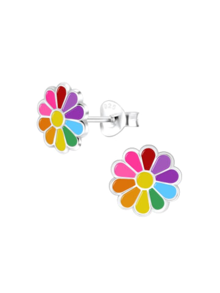 Alexander York Серьги-гвоздики с цветочным узором в радужных тонах из серебра 925 пробы, комплект из 2 штук
Alexander York Серьги-гвоздики с цветочным узором в радужных тонах из серебра 925 пробы, комплект из 2 штук