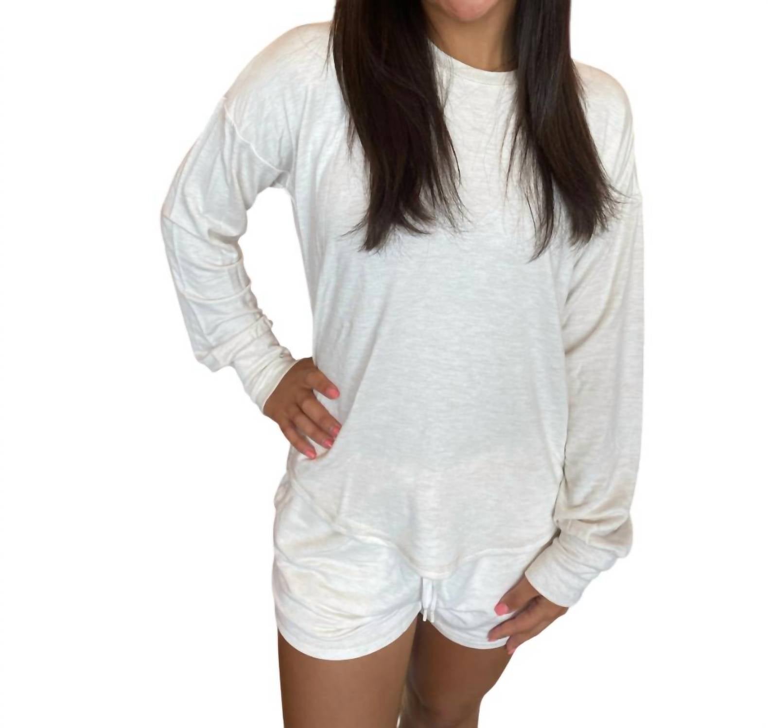 Шорты Lasala в овсянке PJ Salvage, цвет oatmeal
Шорты Lasala в овсянке PJ Salvage, цвет oatmeal