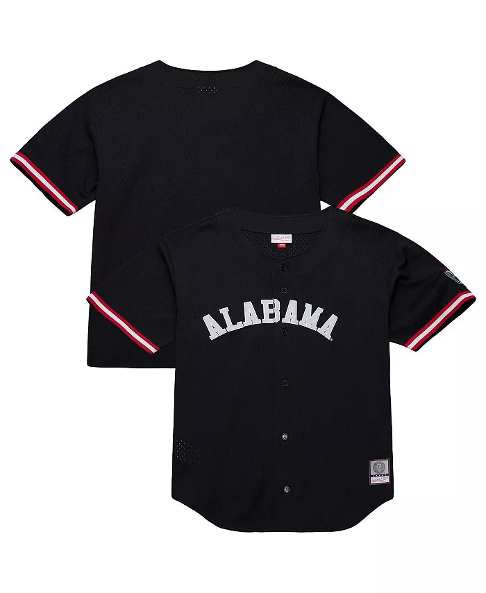 Мужская модная джерси Alabama Crimson Tide On The Clock на пуговицах, черная Mitchell & Ness
Мужская модная джерси Alabama Crimson Tide On The Clock на пуговицах, черная Mitchell & Ness