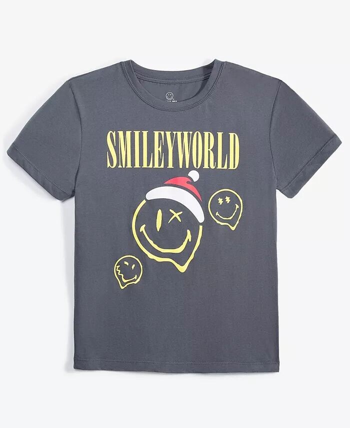 Футболка Grayson Threads Kids Big Boys Smiley World с коротким рукавом Grayson Threads Kids, The Label, серый
Футболка Grayson Threads Kids Big Boys Smiley World с коротким рукавом Grayson Threads Kids, The Label, серый