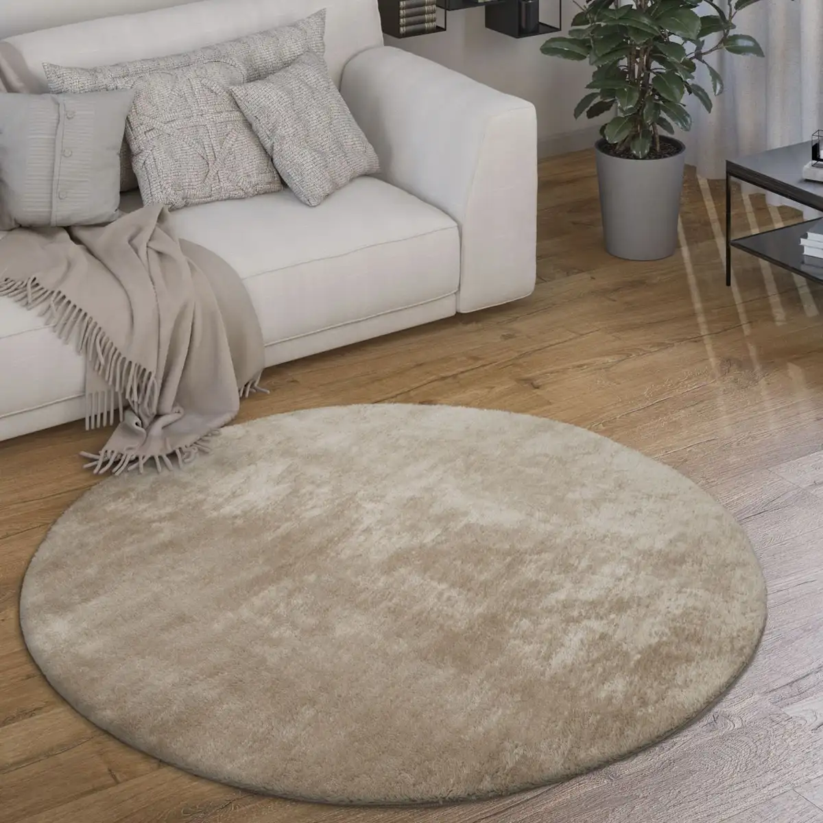 Ковер Paco Home "Cadiz 630", круглый, короткий ворс, однотонный, особо мягкий, можно стирать, гостиная Ø 80 см, темно-бежевый
Ковер Paco Home "Cadiz 630", круглый, короткий ворс, однотонный, особо мягкий, можно стирать, гостиная Ø 80 см, темно-бежевый