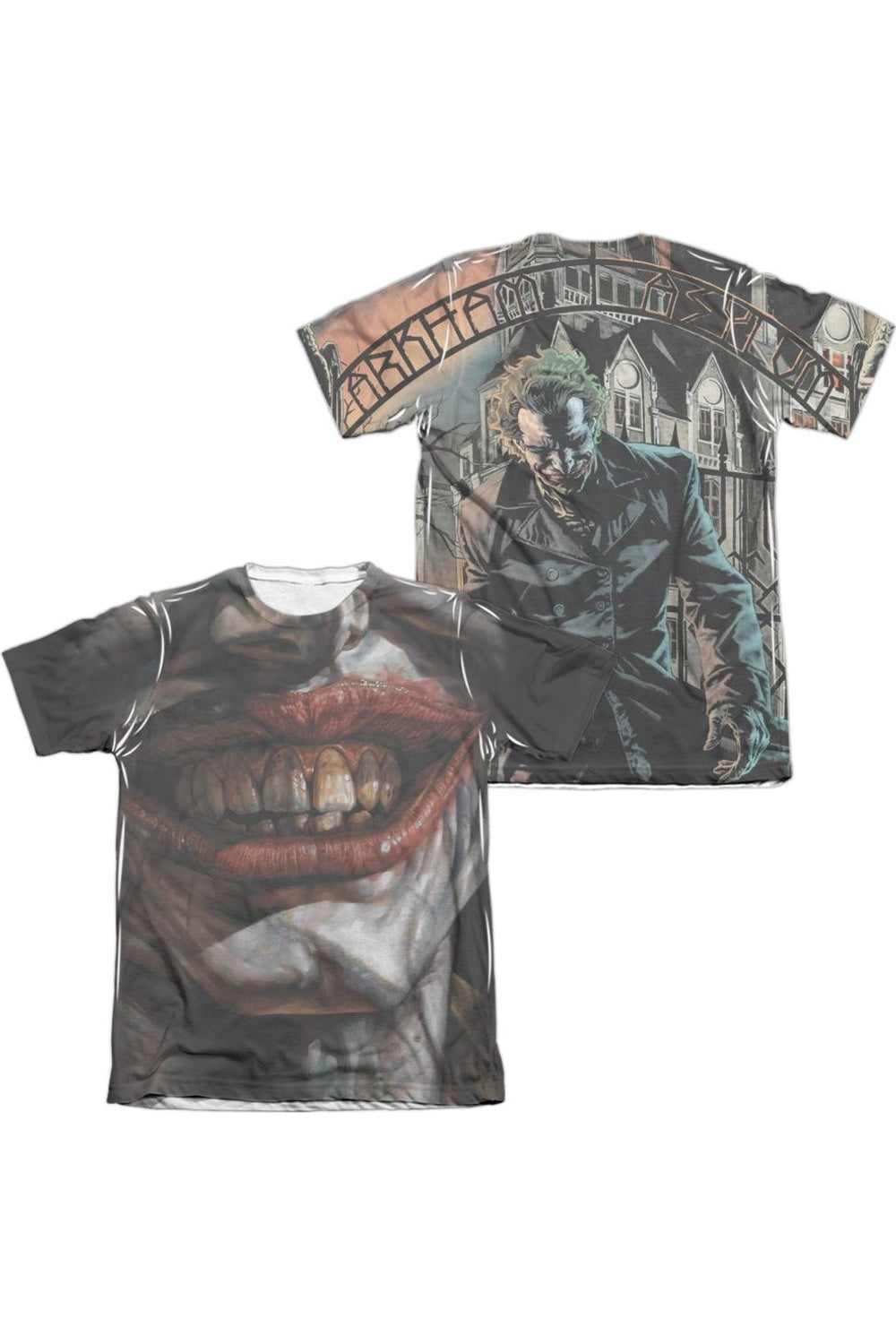 Футболка с коротким рукавом Batman Asylum (принт спереди/сзади) для взрослых из полиэстера/хлопка Gildan, белый
Футболка с коротким рукавом Batman Asylum (принт спереди/сзади) для взрослых из полиэстера/хлопка Gildan, белый