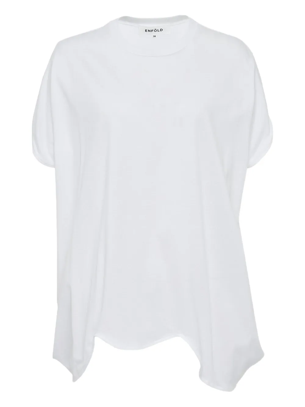 Асимметричная хлопковая футболка Enföld, белый
Асимметричная хлопковая футболка Enföld, белый
