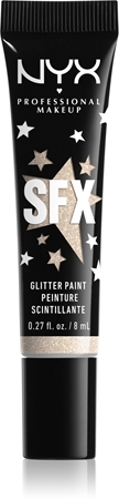 Блеск для лица и тела NYX Professional Makeup Halloween Glitter Paint, 01 Graveyard Glam 8 ml
Блеск для лица и тела NYX Professional Makeup Halloween Glitter Paint, 01 Graveyard Glam 8 ml
