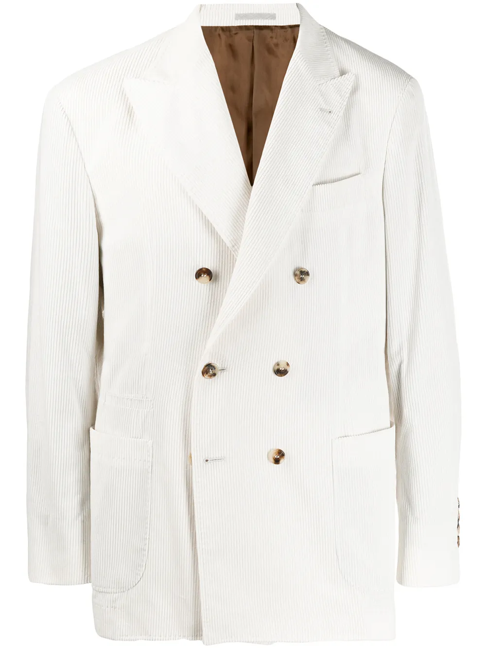 Вельветовый блейзер Brunello Cucinelli, белый
Вельветовый блейзер Brunello Cucinelli, белый