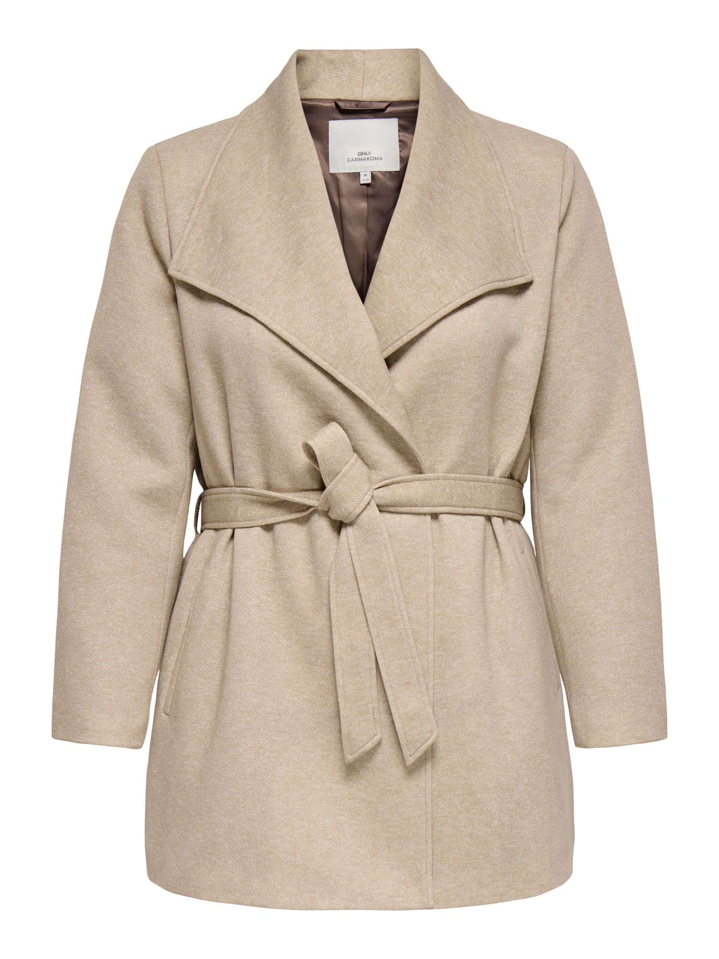 ONLY Carmakoma Межсезонное пальто 'CARSedona' в цвете экрю
ONLY Carmakoma Межсезонное пальто 'CARSedona' в цвете экрю