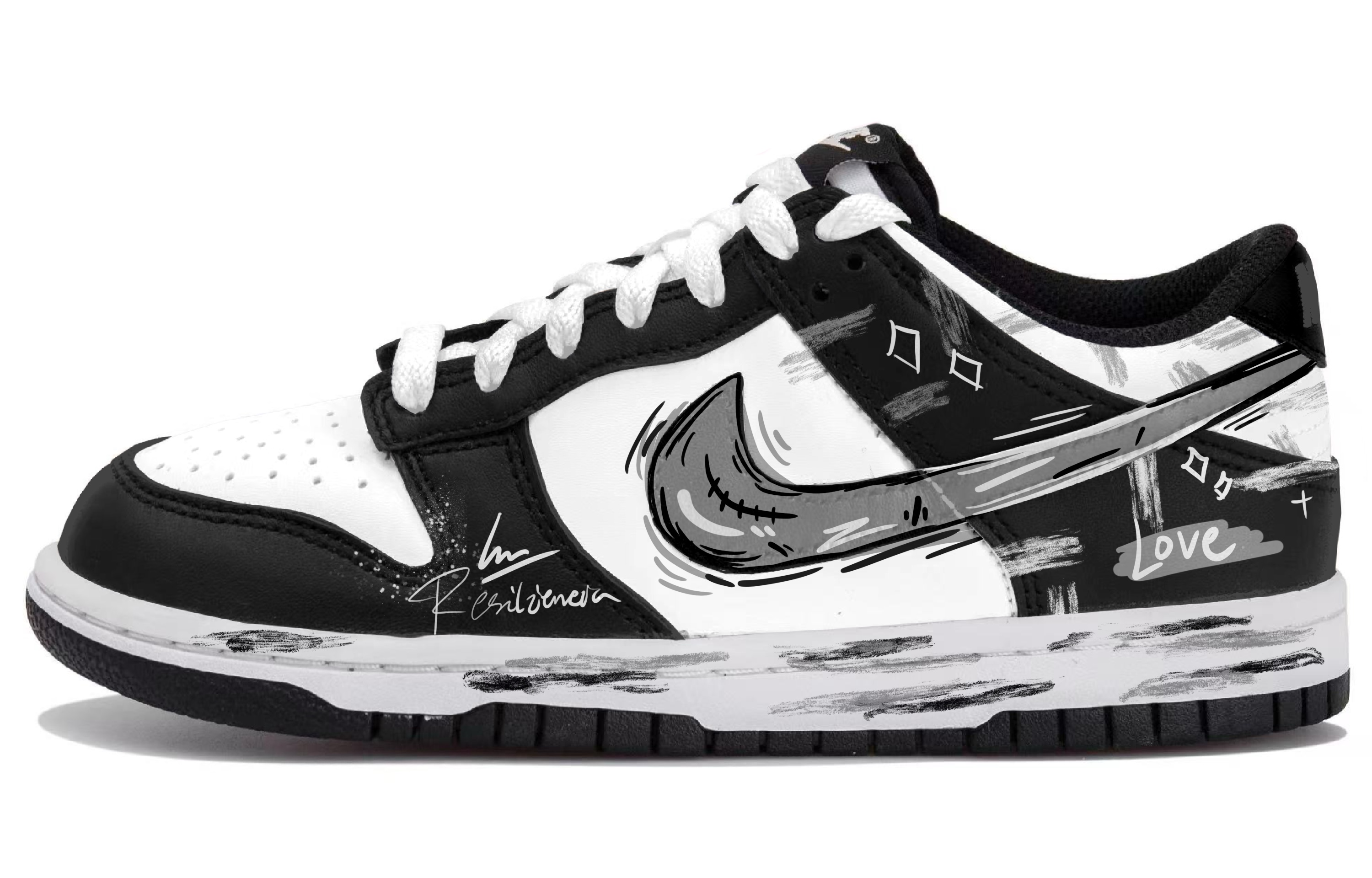 Nike Кроссовки Dunk Low Skateboard черно-серые для подростков
Nike Кроссовки Dunk Low Skateboard черно-серые для подростков