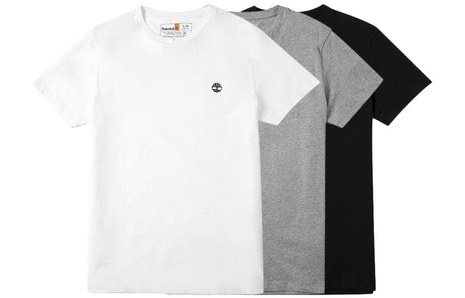 Мужская футболка Timberland, Набор из 3 шт. (черный/белый/серый)
Мужская футболка Timberland, Набор из 3 шт. (черный/белый/серый)