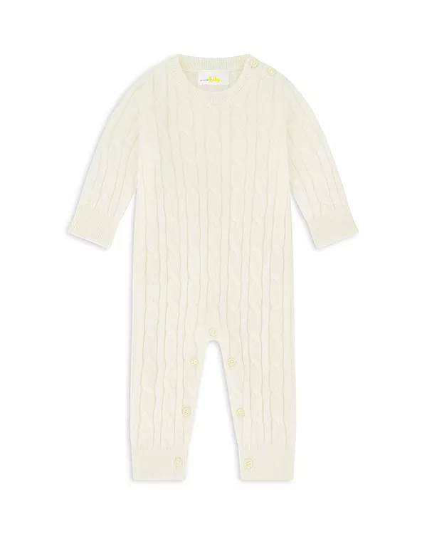 Классический кашемировый комбинезон унисекс с косами, детский - эксклюзив Bloomie'S Baby, белый
Классический кашемировый комбинезон унисекс с косами, детский - эксклюзив Bloomie'S Baby, белый