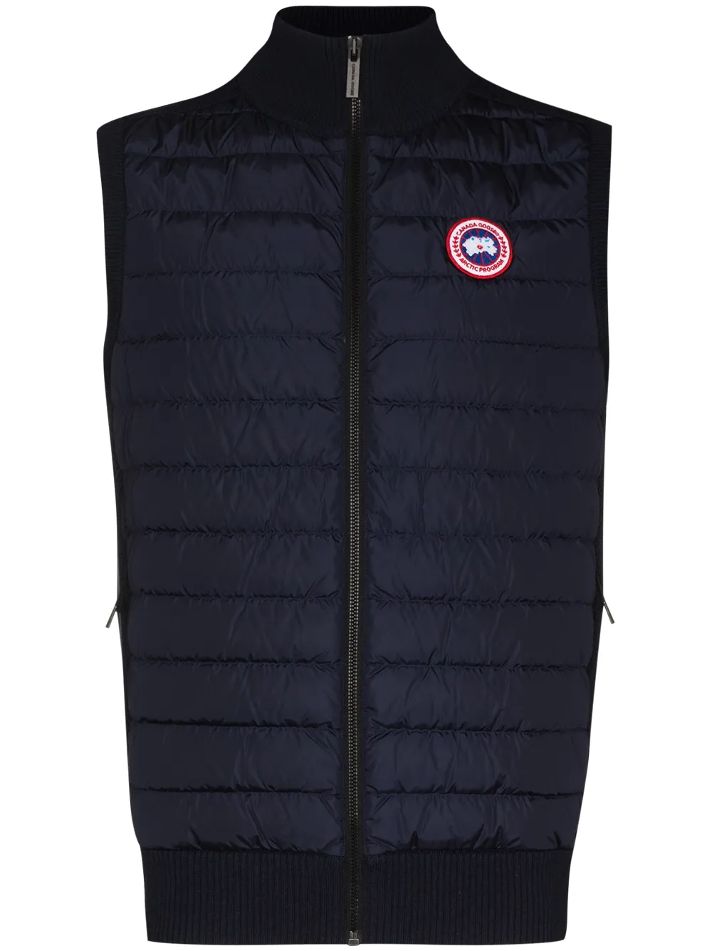 Трикотажный жилет Hybridge Canada Goose, синий 
Трикотажный жилет Hybridge Canada Goose, синий