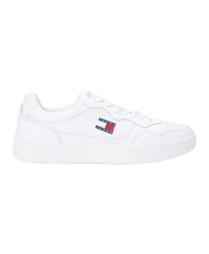 Белые кроссовки с чашеобразной подошвой Tommy Jeans, белый
Белые кроссовки с чашеобразной подошвой Tommy Jeans, белый