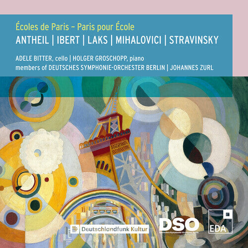 CD диск Antheil / Ibert / Groschopp: Ecoles de Paris
CD диск Antheil / Ibert / Groschopp: Ecoles de Paris