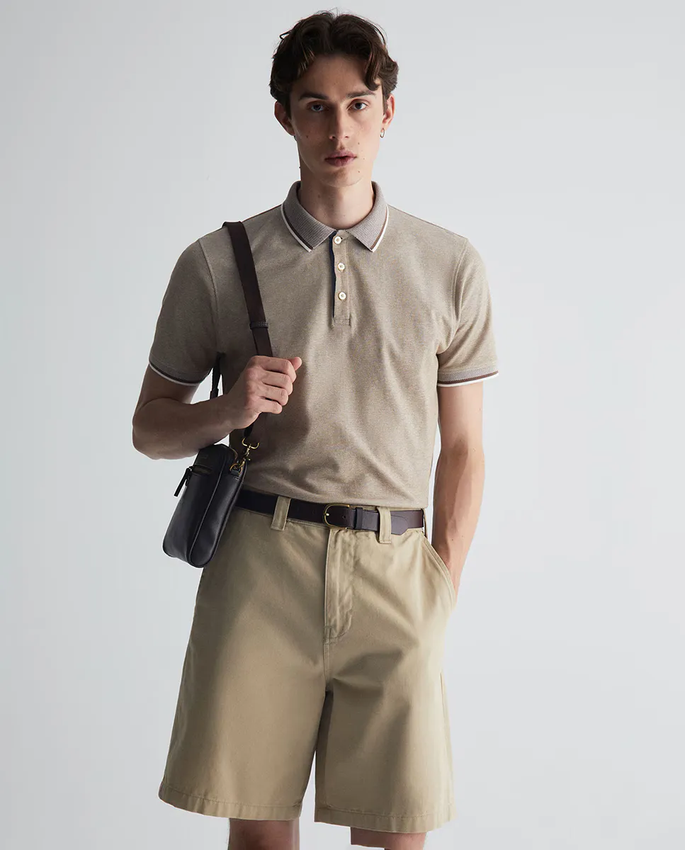 Поло в крапинку Sfera, цвет Piedra
Поло в крапинку Sfera, цвет Piedra