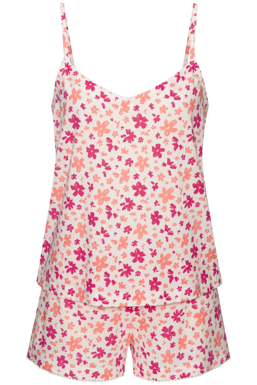 Короткий пижамный комплект LSCN by LASCANA, розовый
Короткий пижамный комплект LSCN by LASCANA, розовый