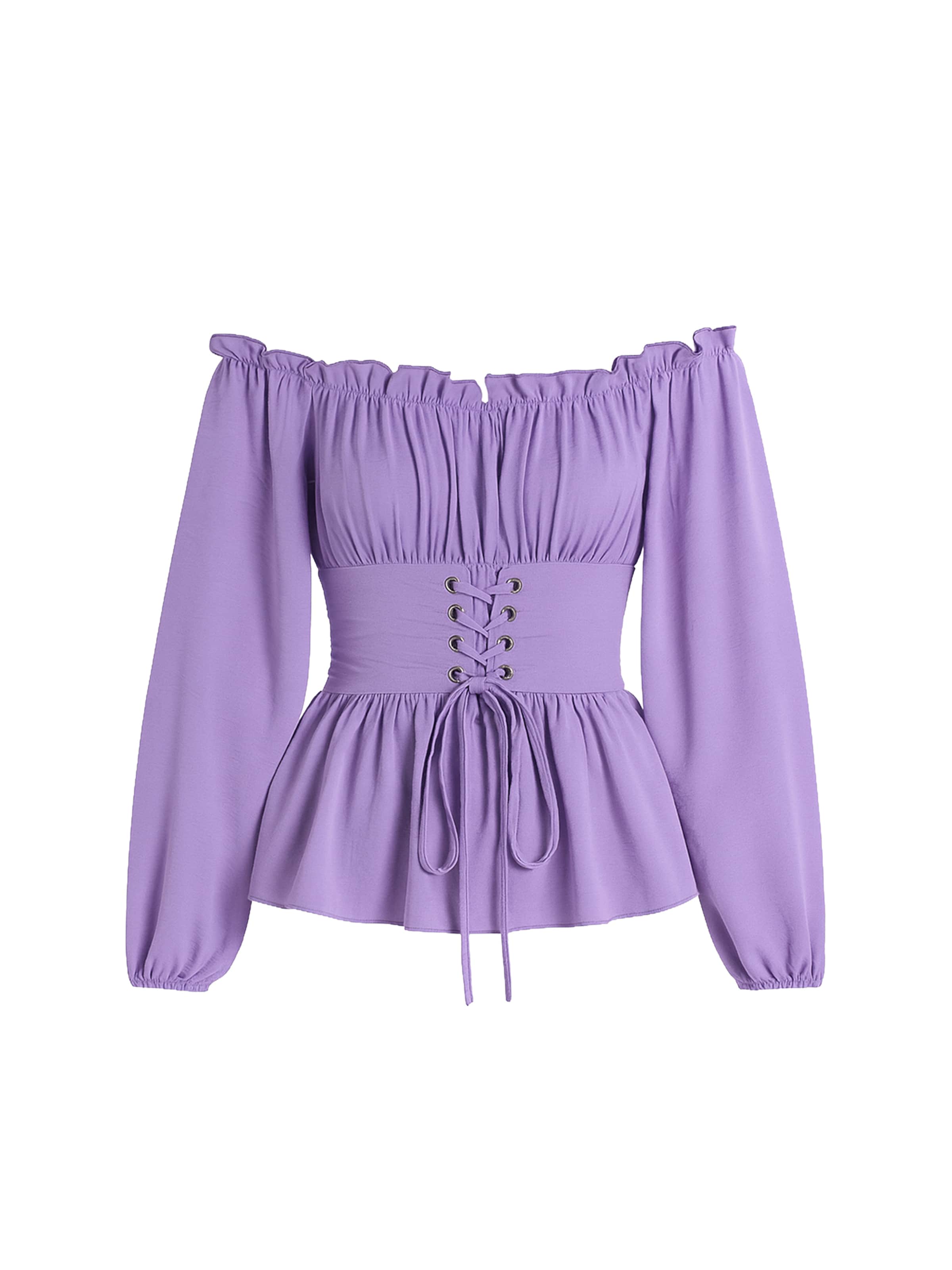 Elara Блузка в лавандовом цвете
Elara Блузка в лавандовом цвете