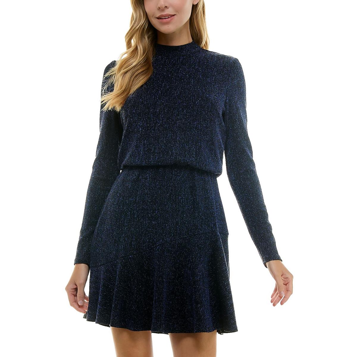 Платье Juniors Womens Metallic Nylon Fit & Flare City Studio, цвет black/cobalt blue
Платье Juniors Womens Metallic Nylon Fit & Flare City Studio, цвет black/cobalt blue