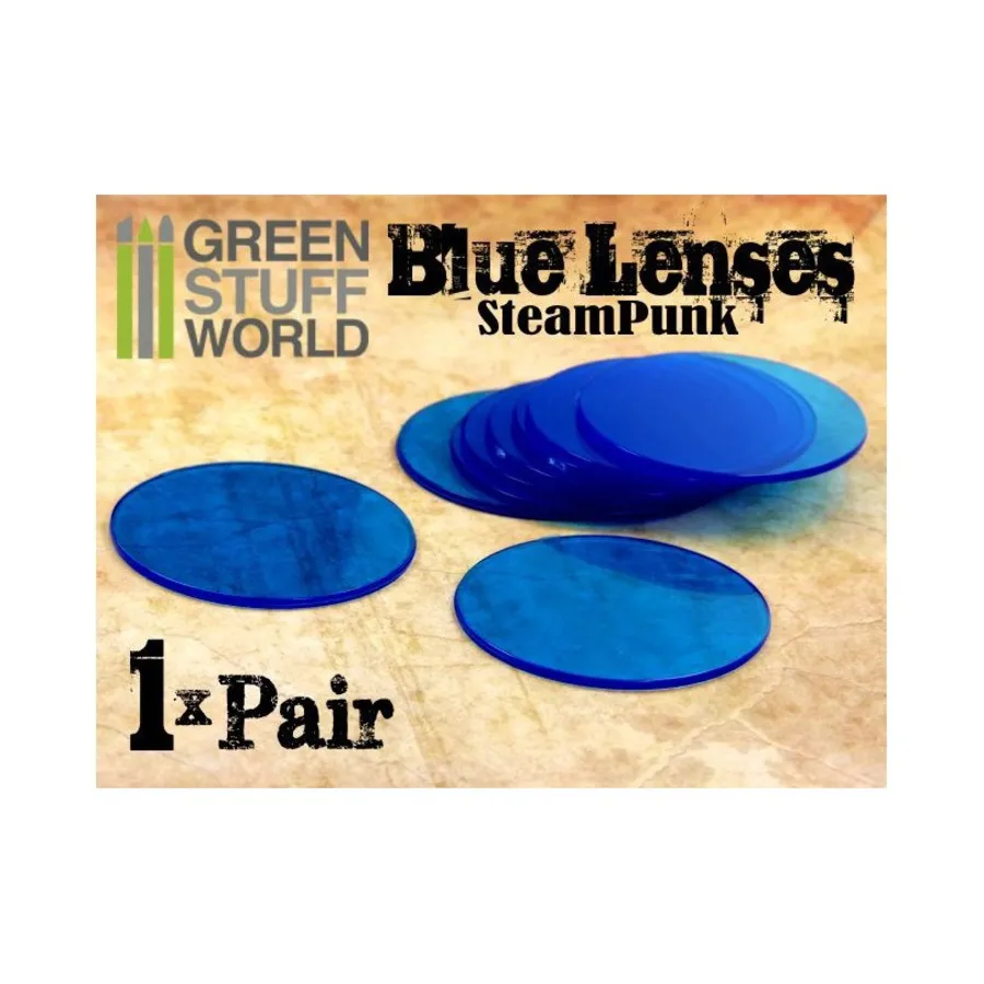 Линзы в стиле стимпанк - синие, Accessories - Steampunk - Buttons, Cufflinks & Other Apparel 
Линзы в стиле стимпанк - синие, Accessories - Steampunk - Buttons, Cufflinks & Other Apparel
