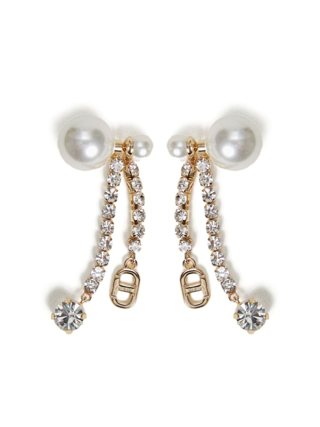 Серьги, украшенные кристаллами TWINSET, золотой
Серьги, украшенные кристаллами TWINSET, золотой