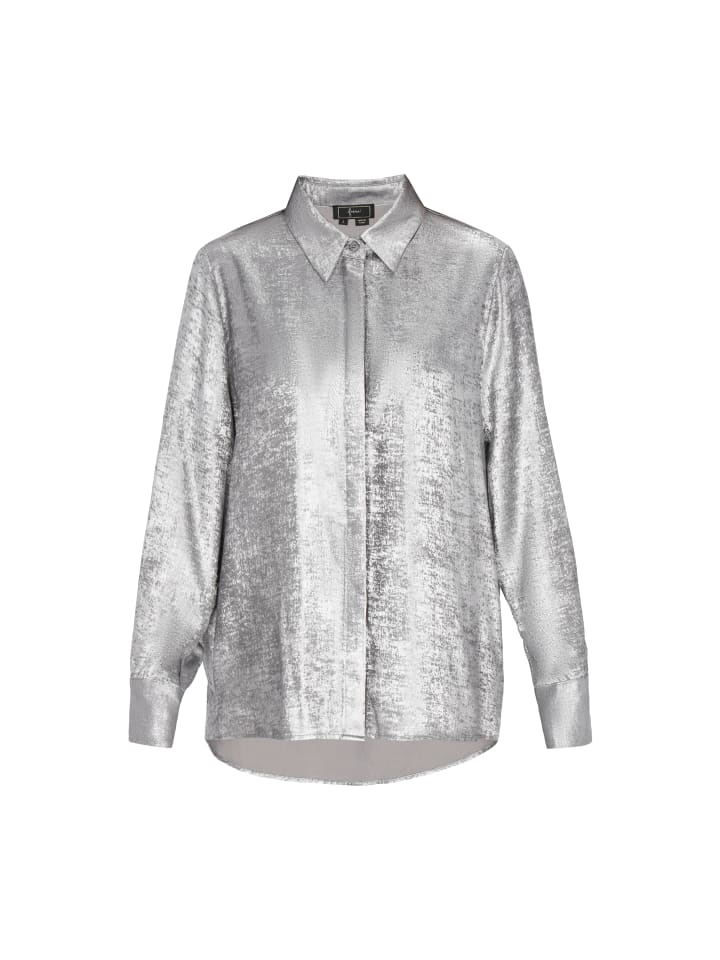 Faina Женская рубашка серебристого цвета
Faina Женская рубашка серебристого цвета