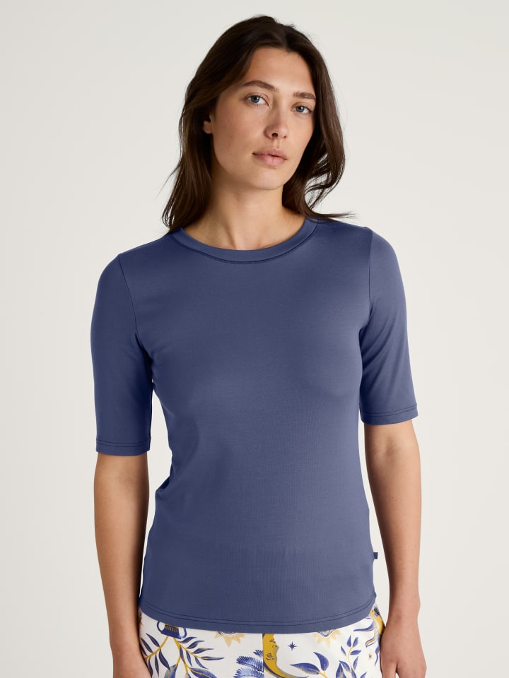 Рубашка кобальтово-синего цвета Calida
Рубашка кобальтово-синего цвета Calida