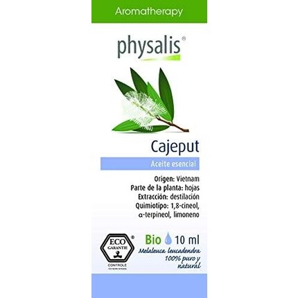 Каепутовая эссенция 10 мл органическая, Physalis
Каепутовая эссенция 10 мл органическая, Physalis