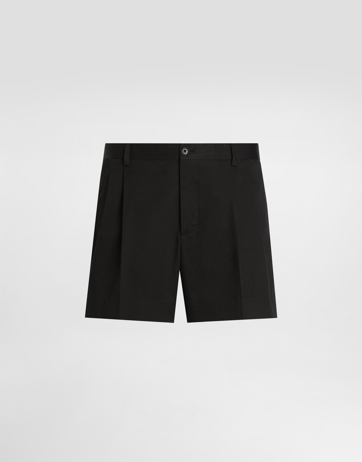 Шорты из хлопковой габардины Dolce & Gabbana, черный
Шорты из хлопковой габардины Dolce & Gabbana, черный