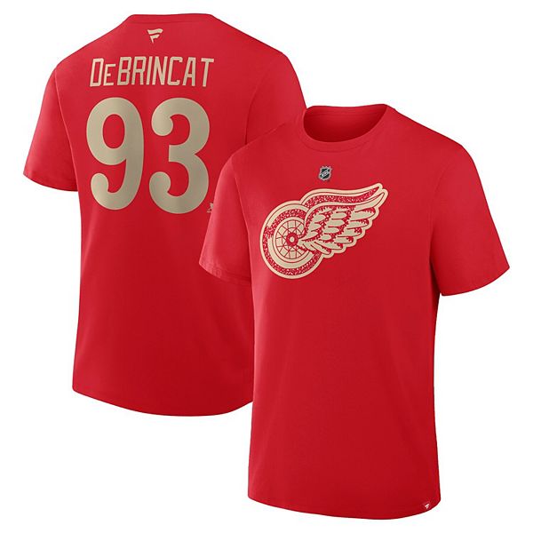 Футболка Detroit Red Wings с именем и номером Alex DeBrincat Fanatics
Футболка Detroit Red Wings с именем и номером Alex DeBrincat Fanatics