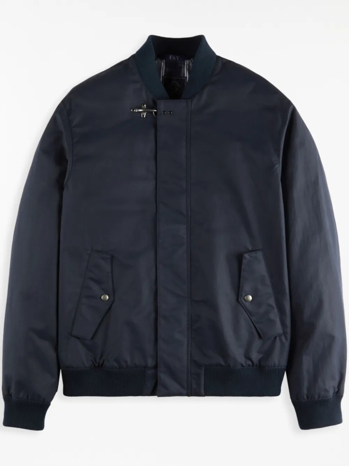 Куртка-бомбер Fay с застежкой на крючки, синий
Куртка-бомбер Fay с застежкой на крючки, синий