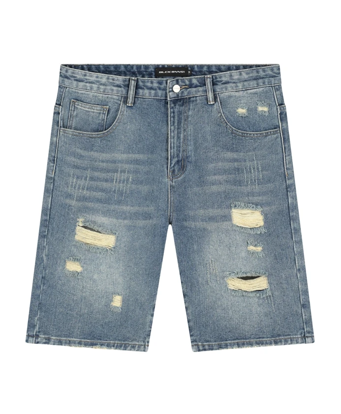 Потертые джинсовые шорты Black Bananas, синий
Потертые джинсовые шорты Black Bananas, синий