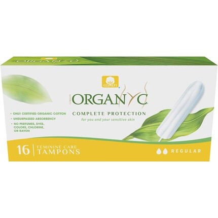Органические обычные тампоны, 16 шт. Organ
Органические обычные тампоны, 16 шт. Organ