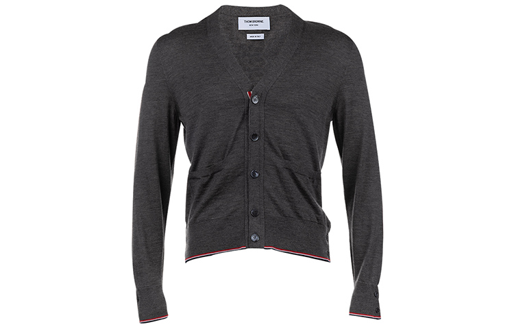 Свитер из кашемира мужской серый THOM BROWNE
Свитер из кашемира мужской серый THOM BROWNE