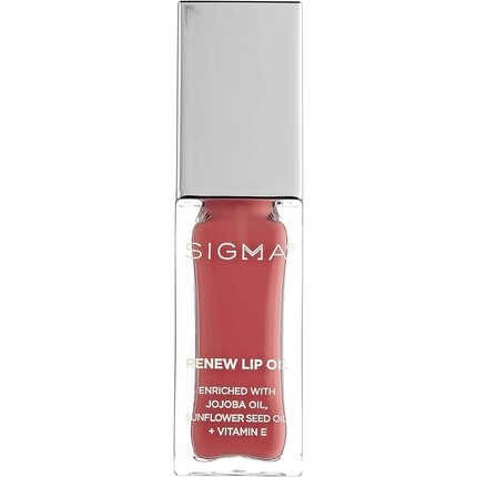 Sigma Beauty Renew Масло для Губ Свежий Розовый Блеск Питательное Нелипкое Масло Для Губ с Легким Блеском Без Парабенов Блеск Для Губ Спокойный