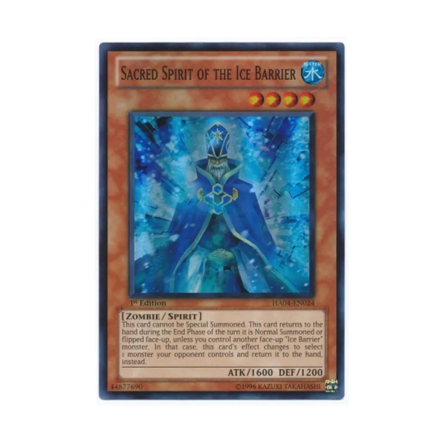 CCG Священный дух ледяного барьера (супер редкий), Yu-Gi-Oh - Hidden Arsenal 4 - Singles
CCG Священный дух ледяного барьера (супер редкий), Yu-Gi-Oh - Hidden Arsenal 4 - Singles