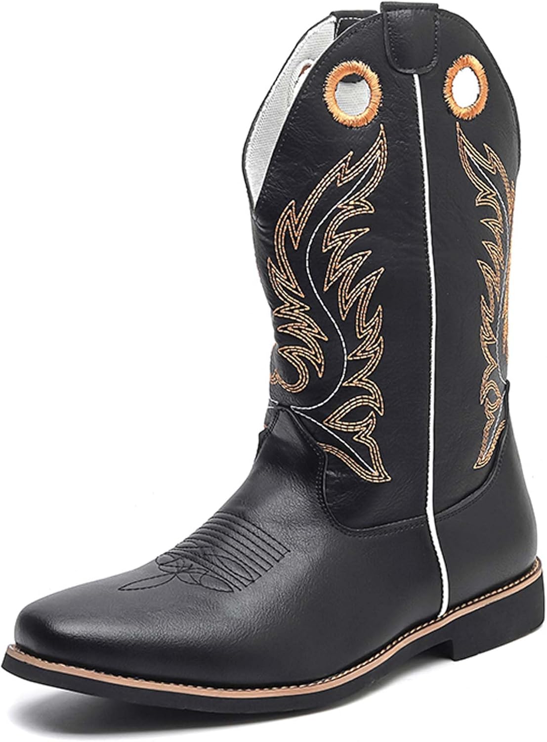 Мужские ковбойские сапоги в западном стиле с ретро-высоким верхом, с вышивкой, в стиле кантри, классические повседневные, униформа, формальные кожаные ботинки на высокой подошве, размеры плюс Generic, черный
Мужские ковбойские сапоги в западном стиле с ретро-высоким верхом, с вышивкой, в стиле кантри, классические повседневные, униформа, формальные кожаные ботинки на высокой подошве, размеры плюс Generic, черный