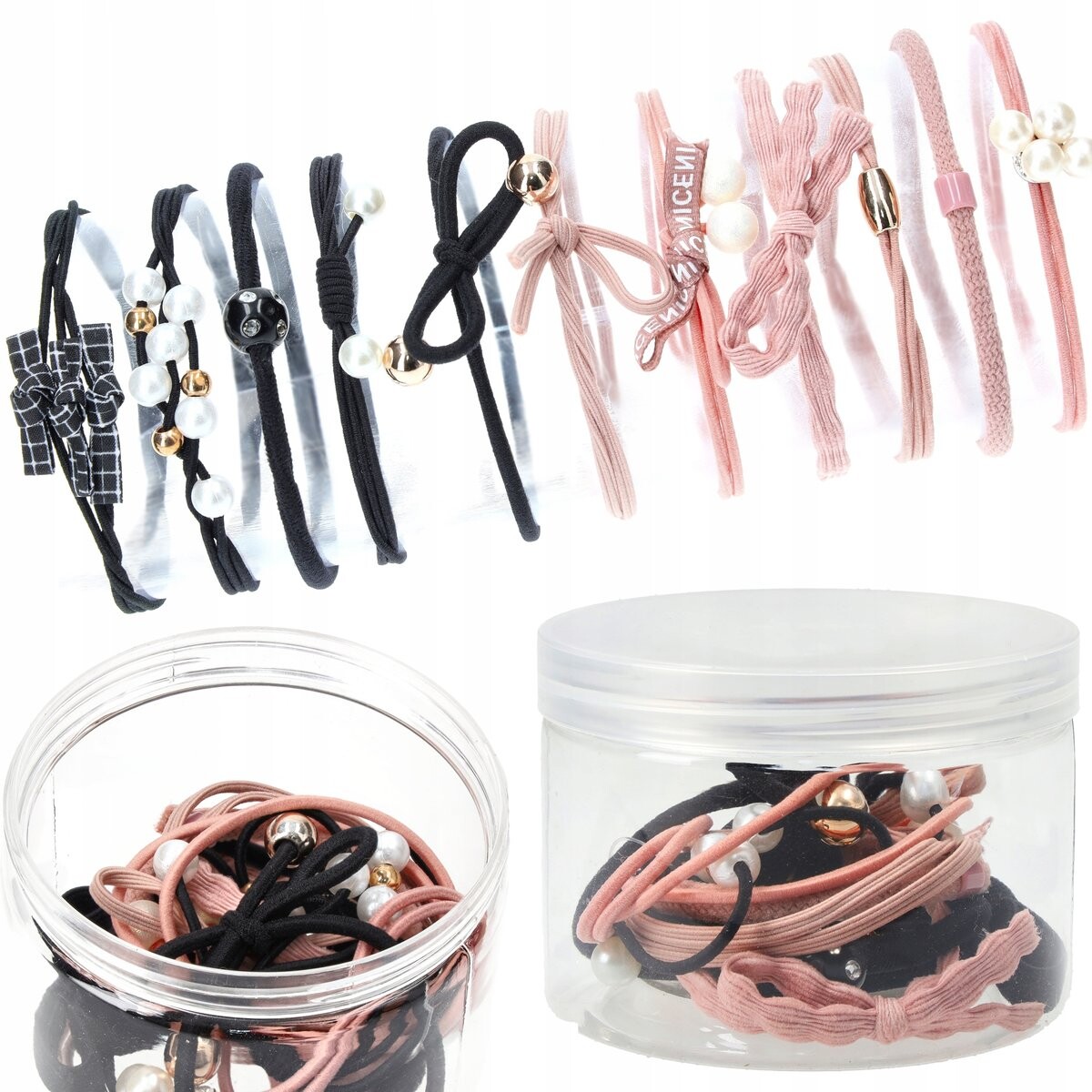 Набор резинок, зажимов, украшений для волос WZ8, 12 шт Inna Marka 
Набор резинок, зажимов, украшений для волос WZ8, 12 шт Inna Marka