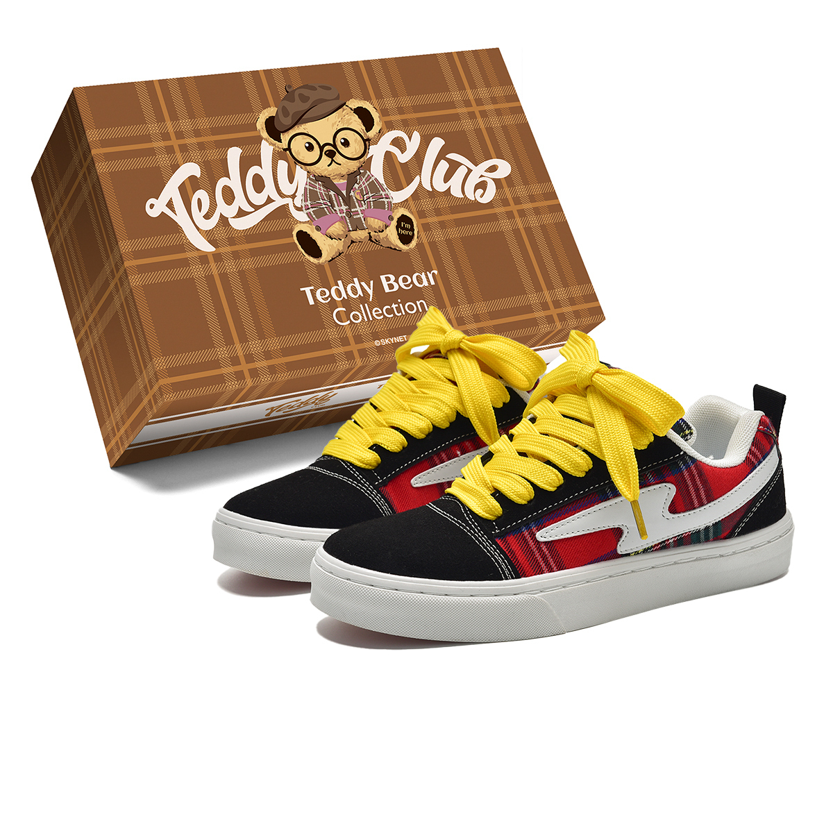 Teddy Bear Collection Скользостойкие износостойкие легкие низкие скейтерские унисекс красные с желтыми шнурками, цвет Scottish Red (Yellow Laces)
Teddy Bear Collection Скользостойкие износостойкие легкие низкие скейтерские унисекс красные с желтыми шнурками, цвет Scottish Red (Yellow Laces)