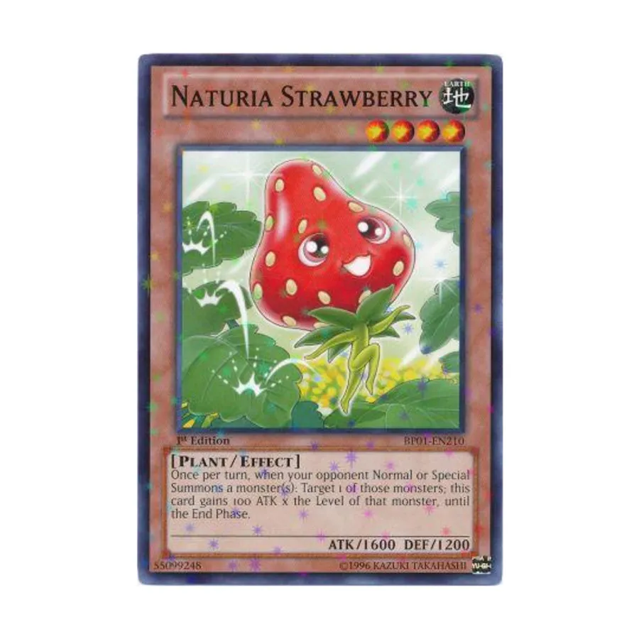 CCG Naturia Strawberry (Редкий Starfoil), Yu-Gi-Oh - Battle Pack 1 - Epic Dawn - Singles
CCG Naturia Strawberry (Редкий Starfoil), Yu-Gi-Oh - Battle Pack 1 - Epic Dawn - Singles