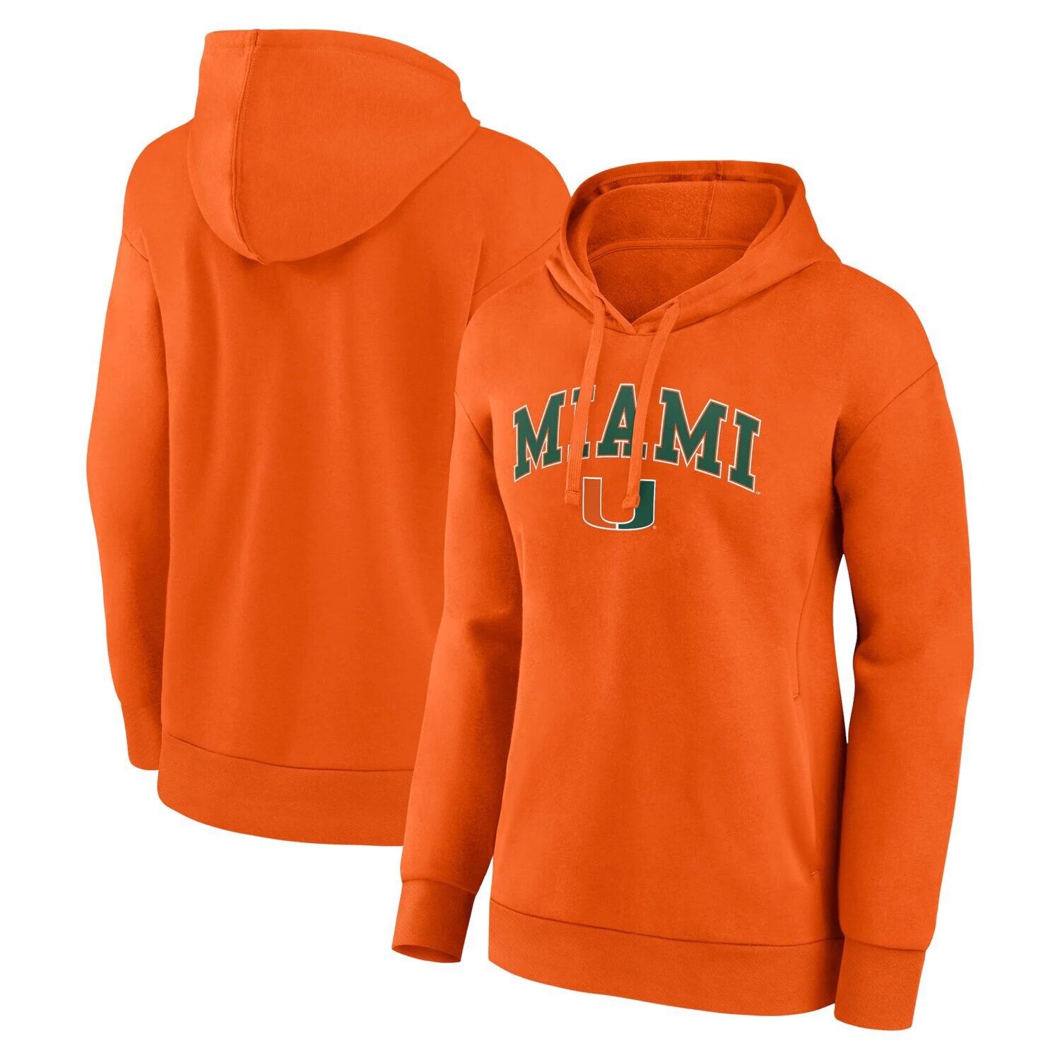 Женский пуловер с капюшоном Fanatics Orange Miami Hurricanes Evergreen Campus Fanatics
Женский пуловер с капюшоном Fanatics Orange Miami Hurricanes Evergreen Campus Fanatics