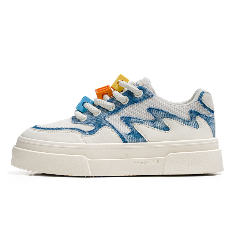 Bull charm Мужские лоу-топ скейтборд кроссовки тёмно-синие, цвет Dark Blue 
Bull charm Мужские лоу-топ скейтборд кроссовки тёмно-синие, цвет Dark Blue