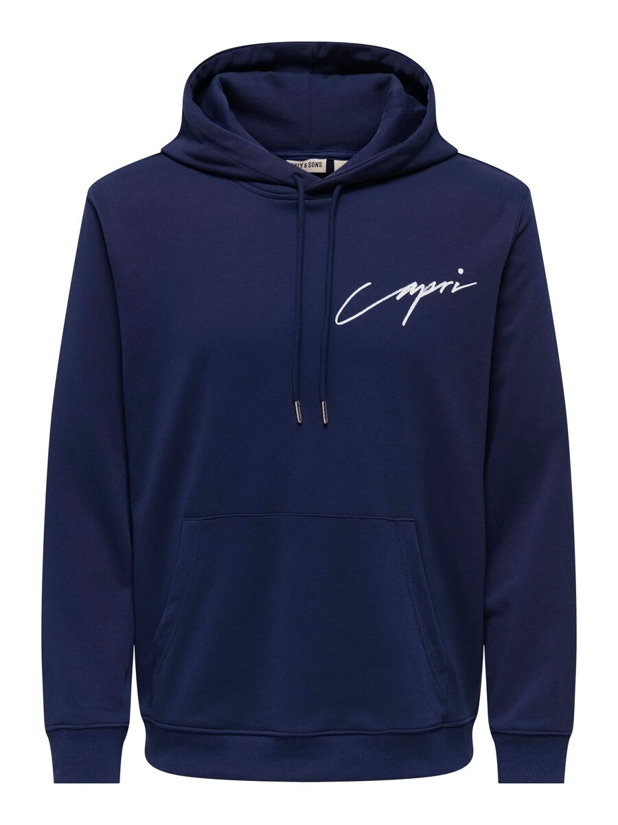 Толстовка Only & Sons ONSDavid, темно-синий 
Толстовка Only & Sons ONSDavid, темно-синий