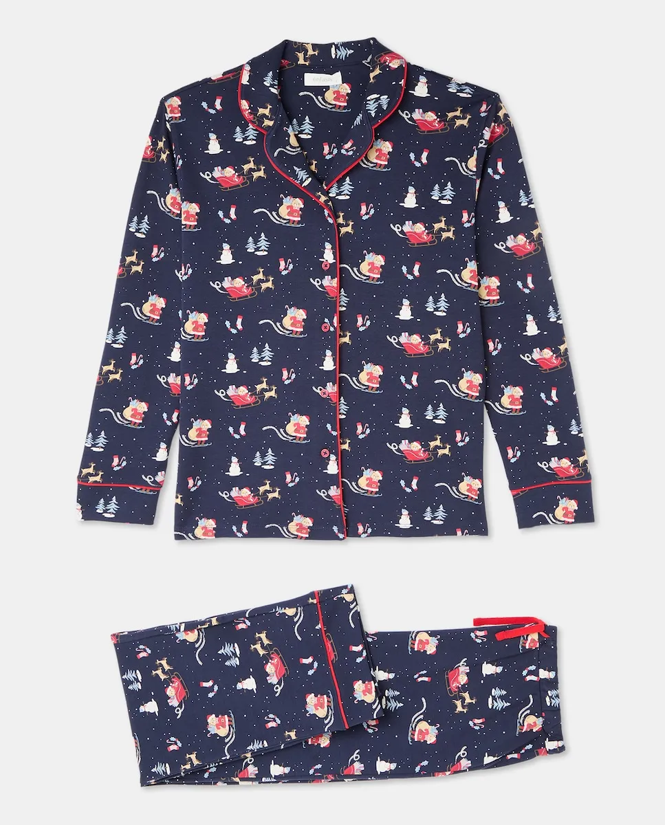 Женская рождественская пижама Énfasis, синий
Женская рождественская пижама Énfasis, синий