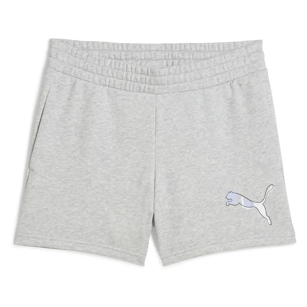 Спортивные шорты Puma ESS Logo LAB 5´´, серый 
Спортивные шорты Puma ESS Logo LAB 5´´, серый
