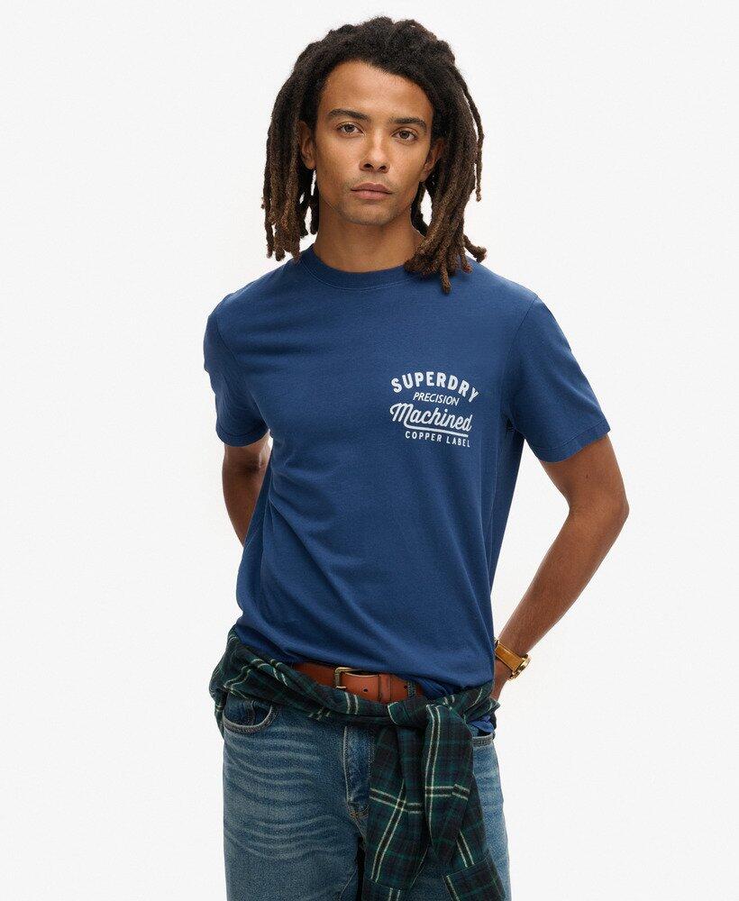 SUPERDRY Футболка с графическим принтом и медной этикеткой
SUPERDRY Футболка с графическим принтом и медной этикеткой