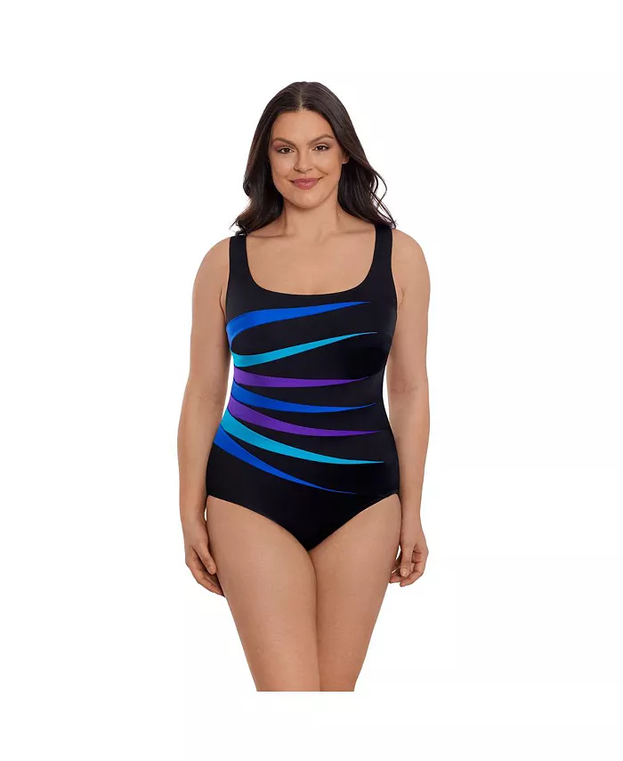 Женский цельнокроеный купальник 7-Fold Fan Tank Longitude, мультиколор 
Женский цельнокроеный купальник 7-Fold Fan Tank Longitude, мультиколор