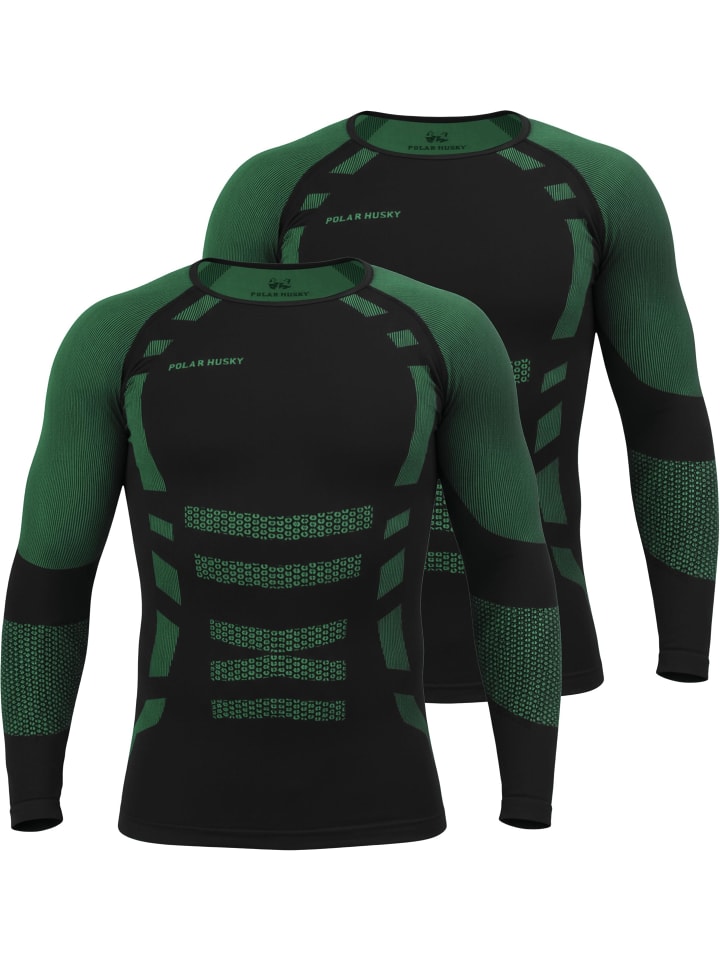 Normani 2 мужские терморубашки с длинным рукавом для катания на лыжах, зелено-черные
Normani 2 мужские терморубашки с длинным рукавом для катания на лыжах, зелено-черные