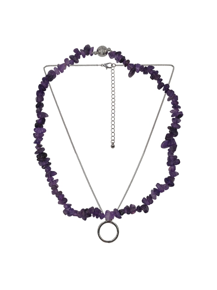 Steuer Modeschmuck Колье Metall in lila
Steuer Modeschmuck Колье Metall in lila